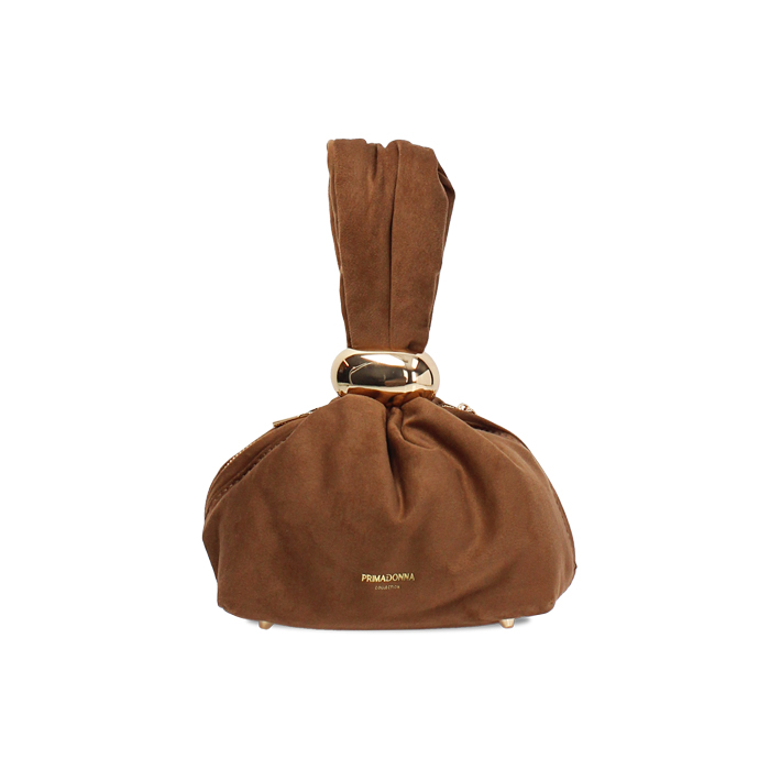 Mini bag cognac dallo stile sofisticato