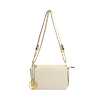 Bolso bandolera color crema