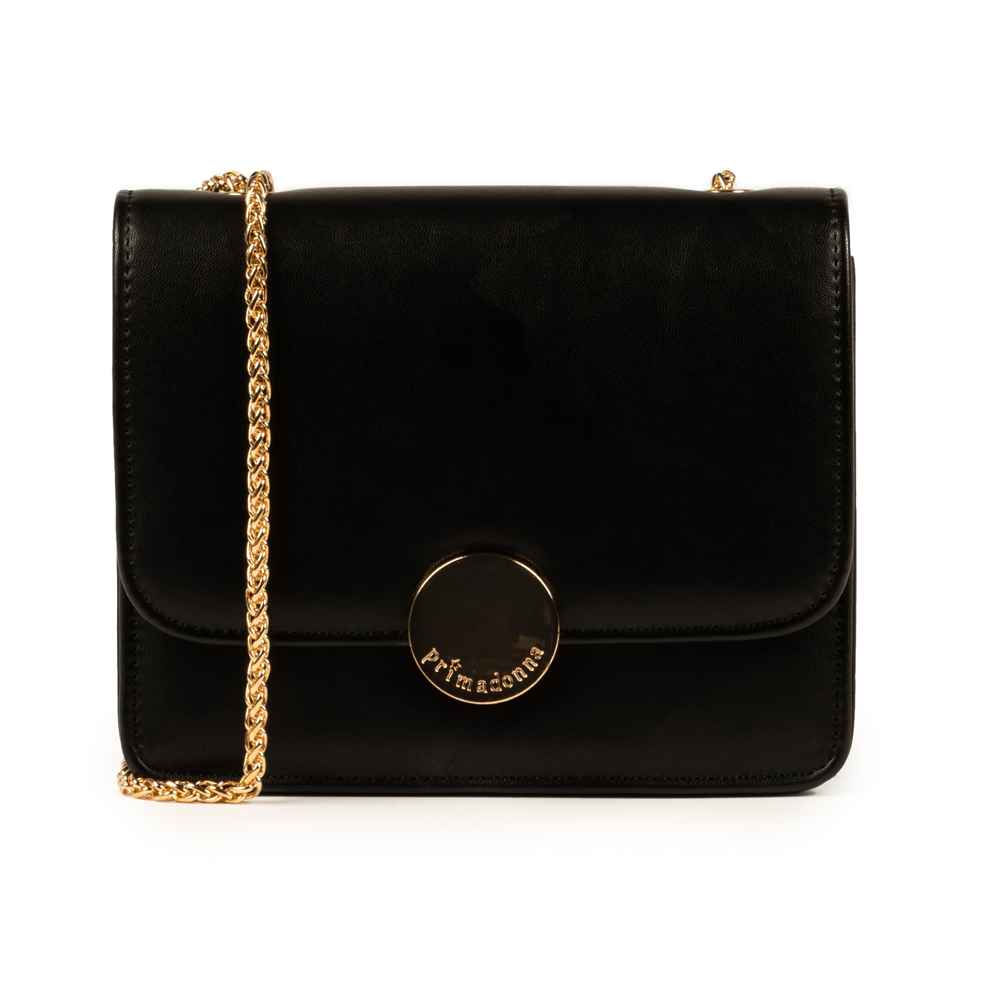 Borsa piccola nera in eco-pelle | Primadonna Collection