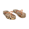 Sandali mare donna leopard in PVC