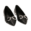 WOMEN SHOES BALLERINA SYNTHETIC NERO