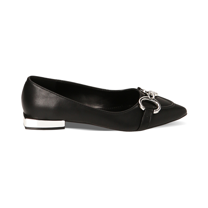 WOMEN SHOES BALLERINA SYNTHETIC NERO