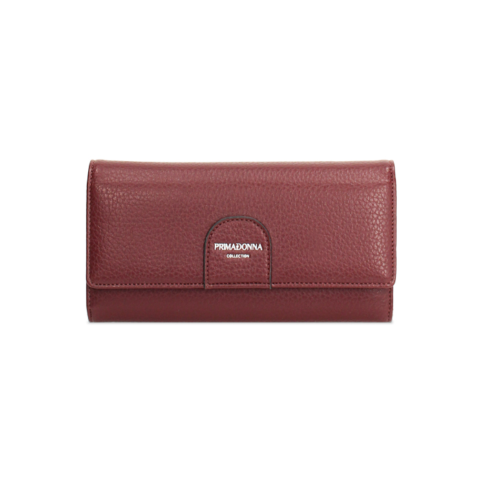 Portefeuille bordeaux élégant