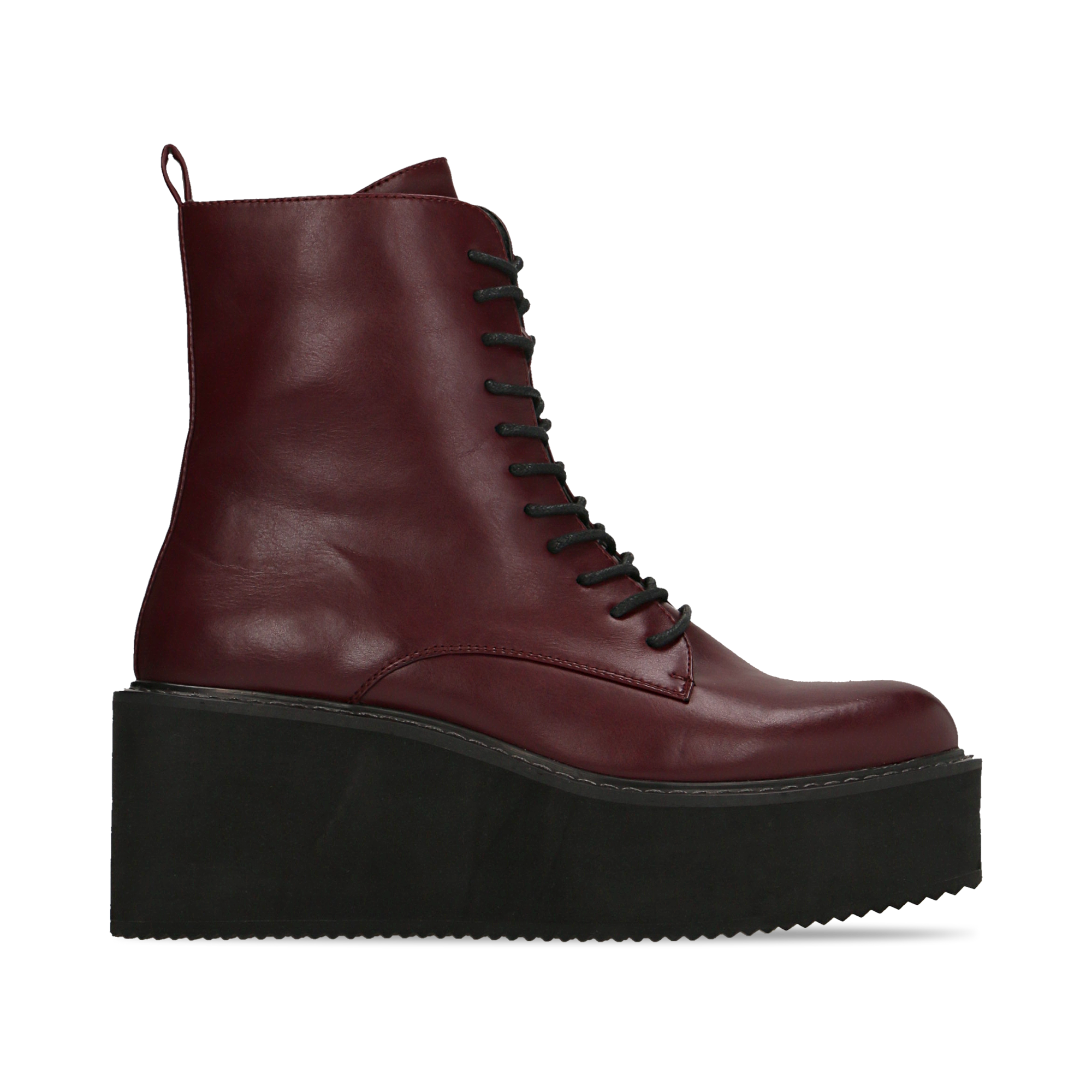 Anfibi Bordeaux Donna Tacco Alto e Zeppa - Cod. 12A776132EPBORD | Primadonna  Collection