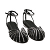 CALZATURA BALLERINA SLINGBACK RASO NERO