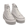 Sneakers bianche in canvas