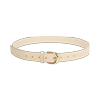 Cintura donna beige semplice