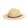 Sombrero beige-oro con reflejos elegantes