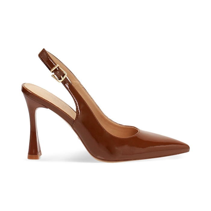 CALZATURA DECO. SLINGBACK SINTETICO VERN