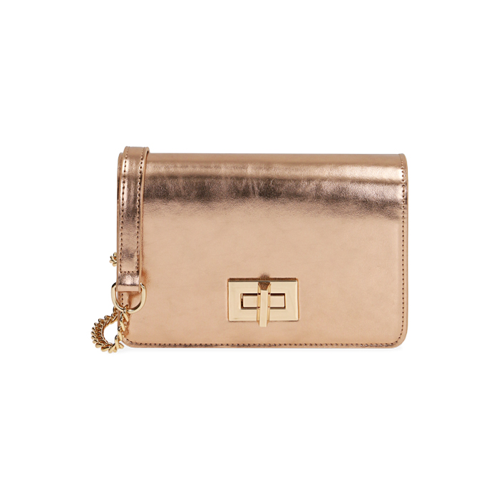 GAELLE TRACOLLA ROSA CON ACCESSORI ORO