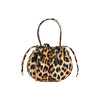 Mini bag leopard in tessuto