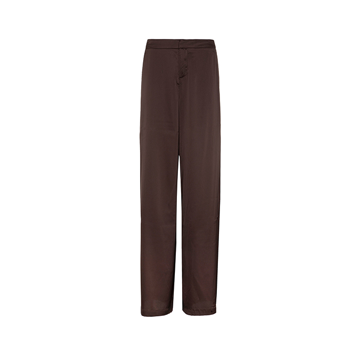 Pantal&oacute;n marr&oacute;n oscuro elegante
