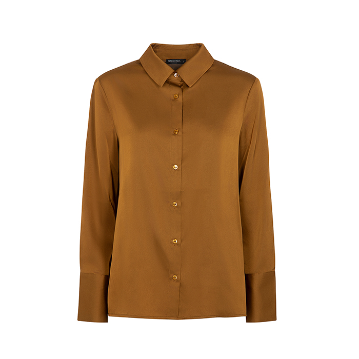 Camisa &oacute;xido con detalles refinados