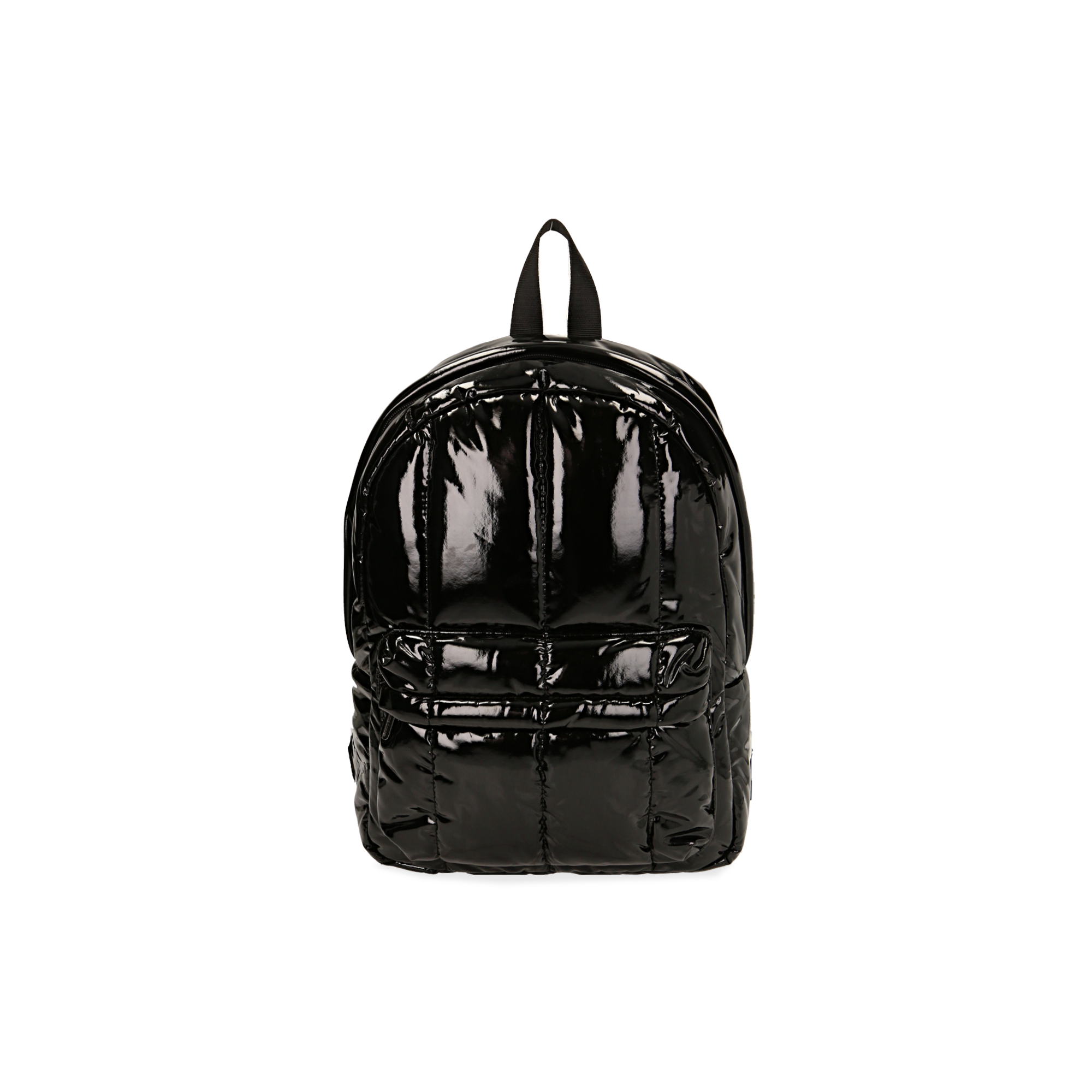 Zaino duvet nero in vernice | Primadonna Collection