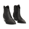 Bottine western noire