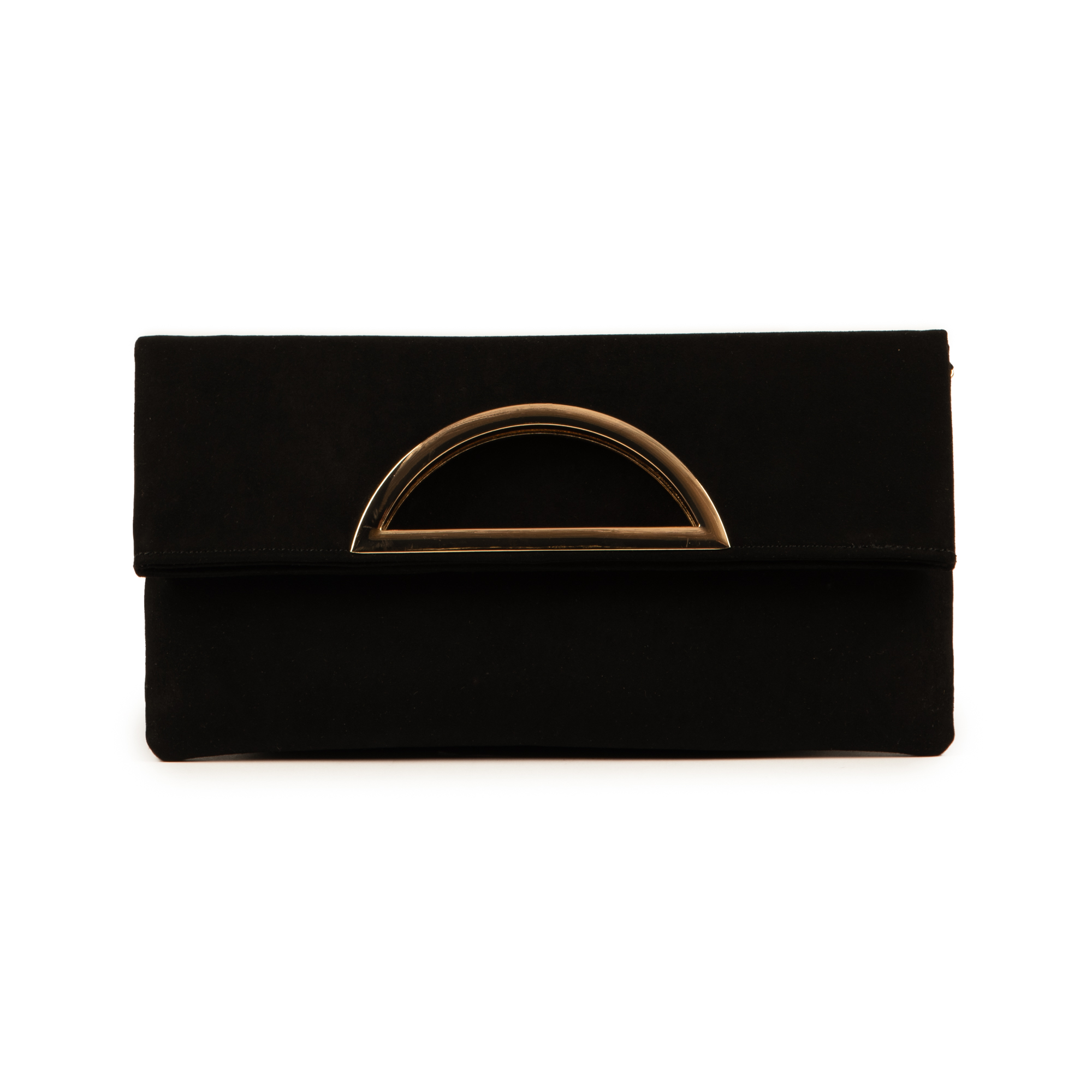 Pochette estensibile nera in microfibra | Primadonna Collection