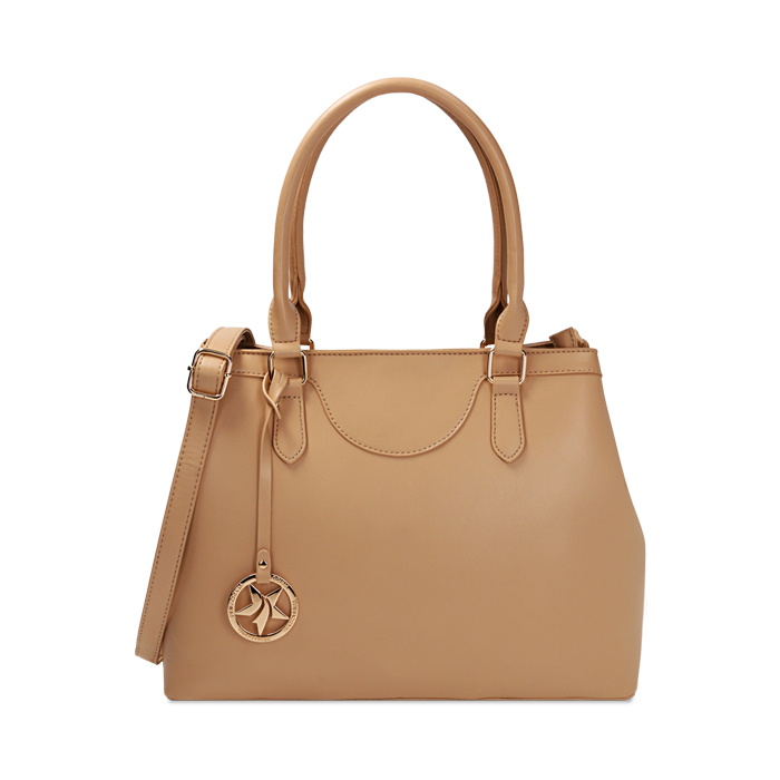Borsa a spalla beige