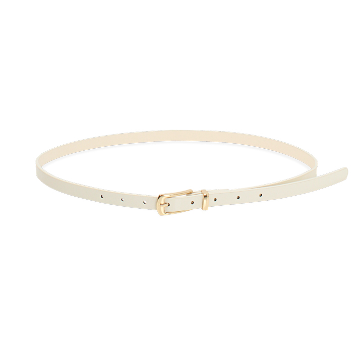Ceinture cr&egrave;me avec d&eacute;tails &eacute;l&eacute;gants