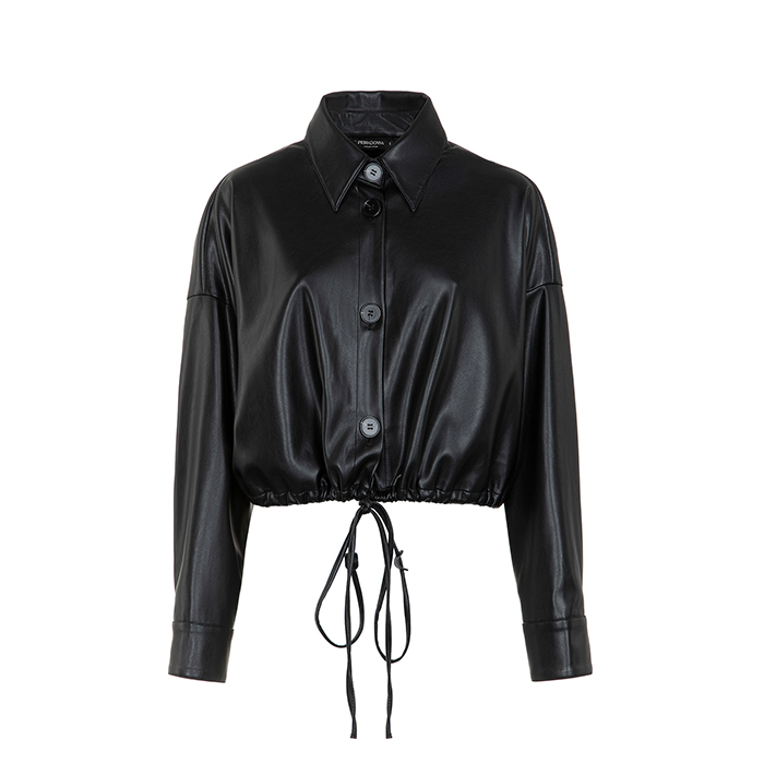 Giubbino nero urban chic