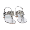 WOMEN SHOES SANDAL BRAIDED STONES ARGE