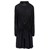 Coordonné de plage femme noir en tissu