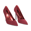 Escarpin bordeaux avec talon de 10 cm