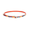 Cintura donna multicolor-arancio stretta