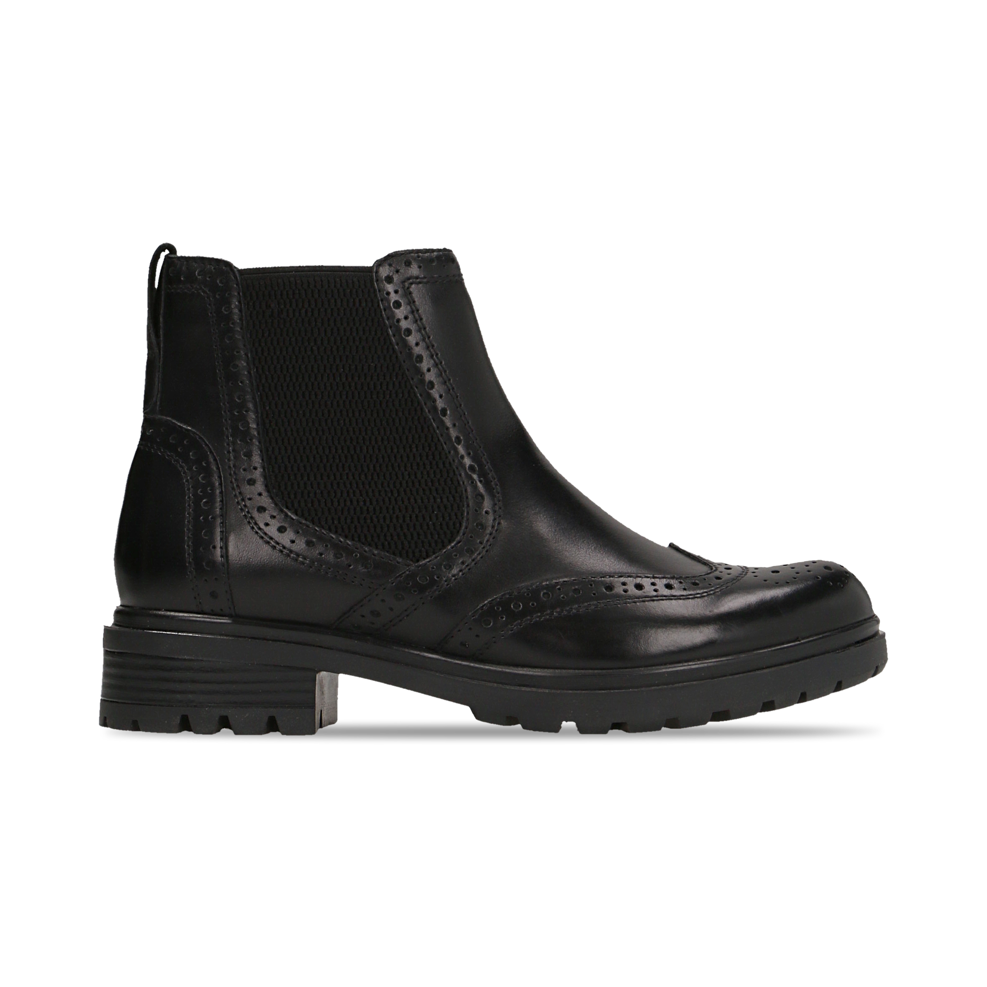 Chelsea Boots Donna Eleganti in Pelle Nera Primadonna Collection