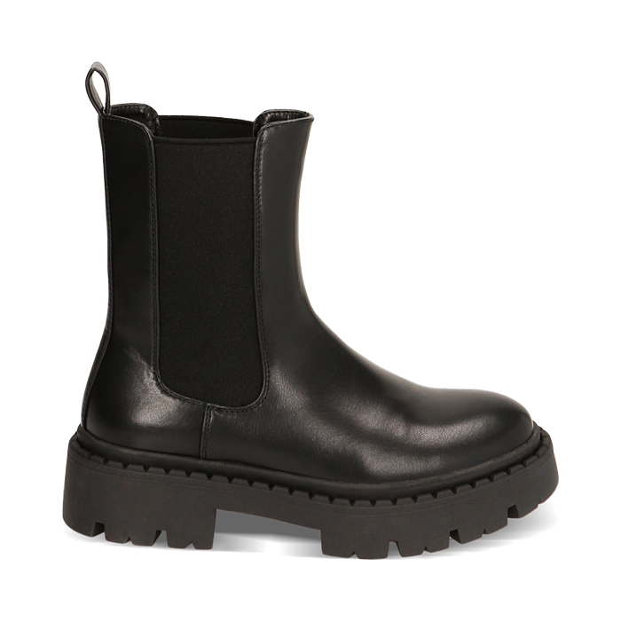 WOMEN SHOES BEATLES SYNTHETIC NERO