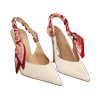 Escarpin beige talon 10,5 cm