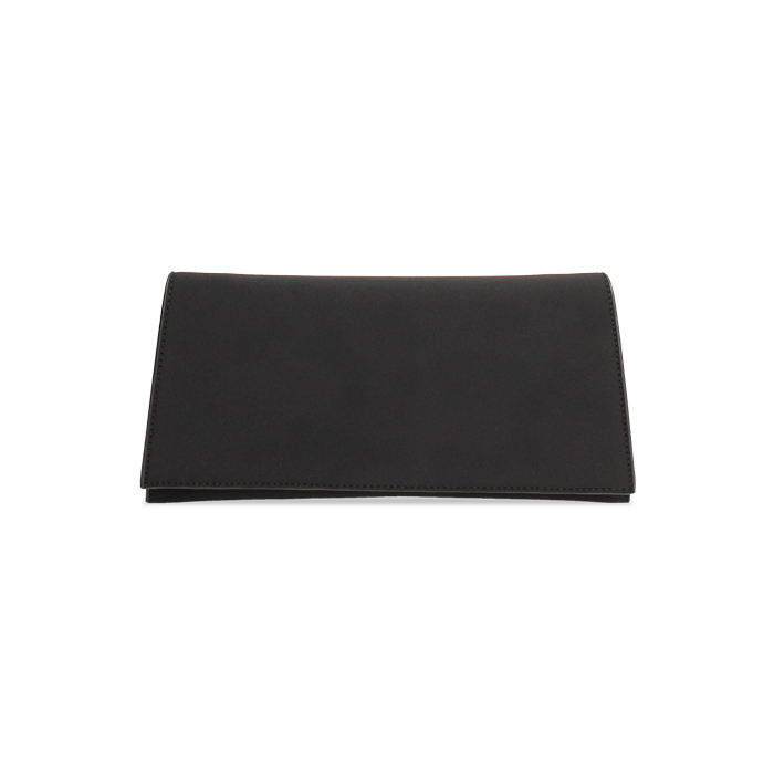 Bolso de mano negro con bandolera extra&iacute;ble