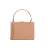Mini bag donna nude in vernice