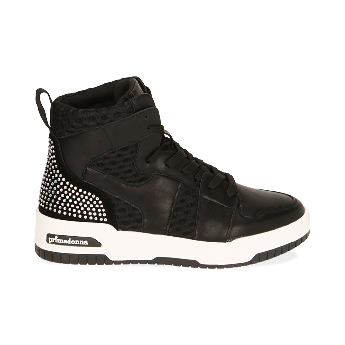 Sneakers nere, zeppa 4 cm 