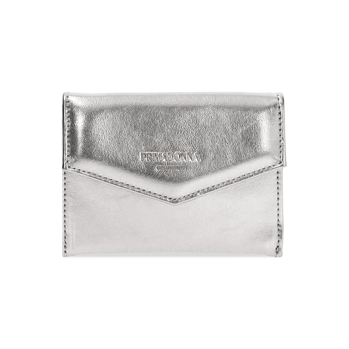Cartera plata brillante