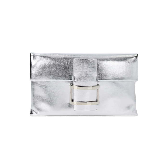 Pochette argento laminata