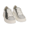 Sneakers argento laminato 