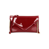 Pochette in vernice cherry