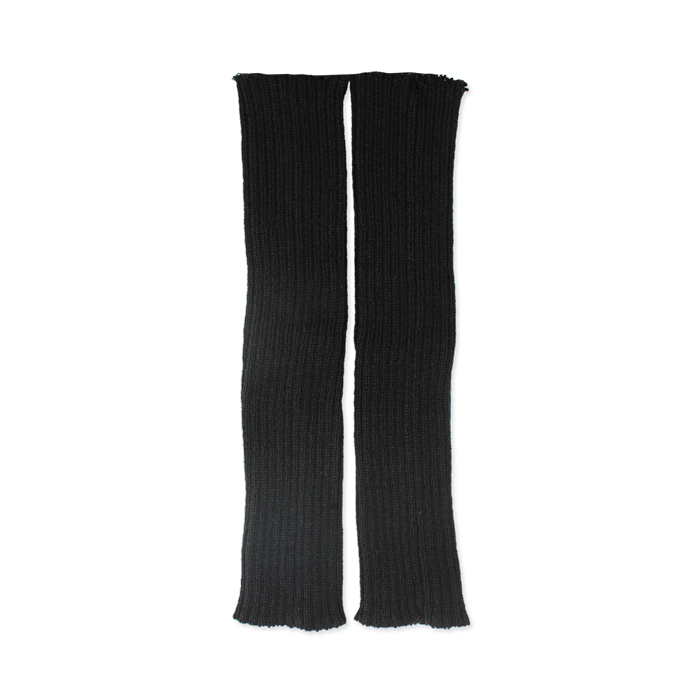 Guantes negros en tela con detalles elegantes