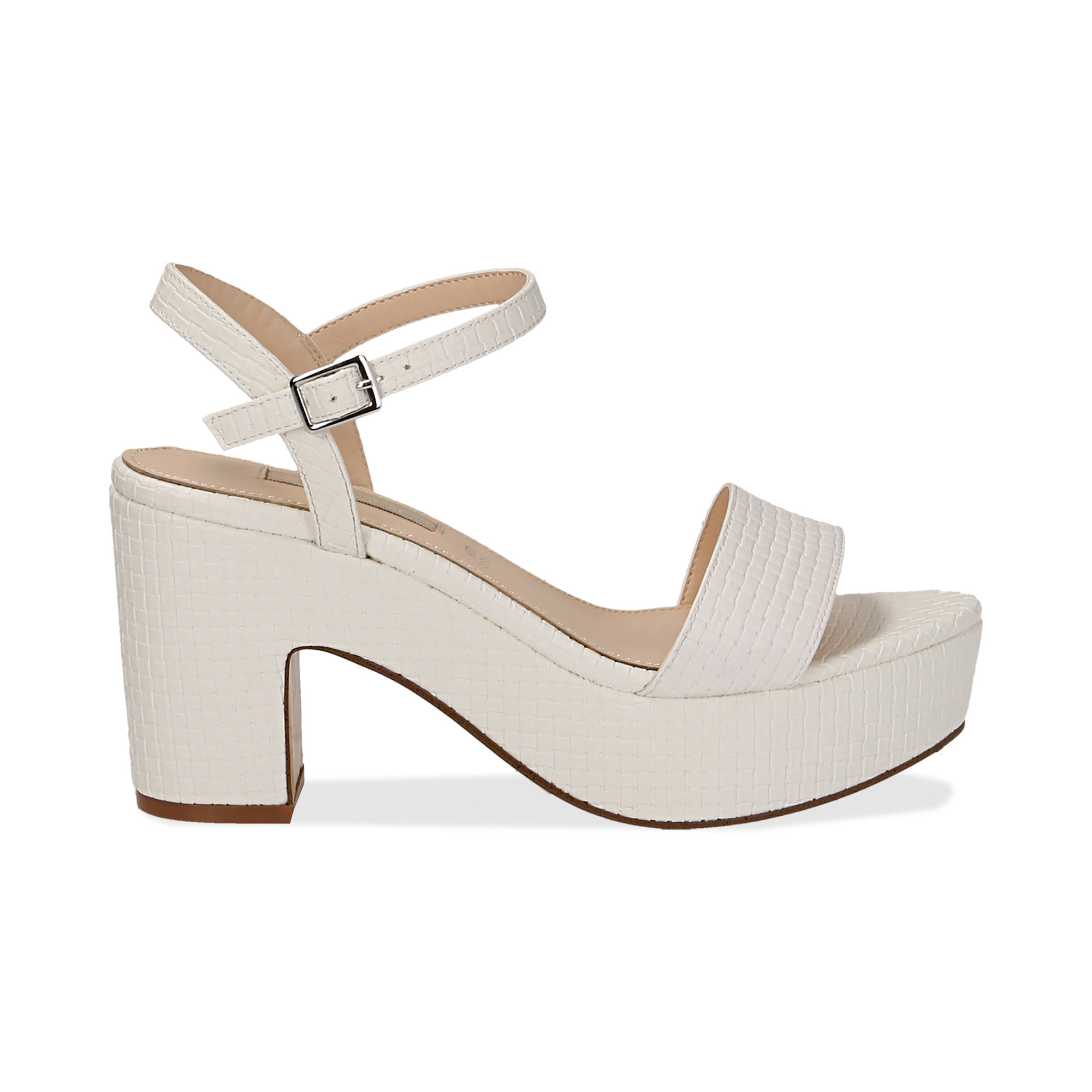 Sandali DonnaPrimadonna 9 Collection BianchiTacco Cm Con Plateau deBroCx
