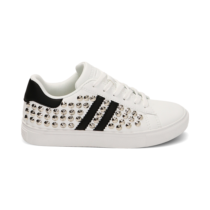 Sneakers donna bianco con borchie Primadonna Collection