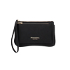 Porte-monnaie femme noir en tissu