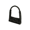 Mini-bag nera in pvc