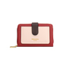 Portefeuille bordeaux pour femme