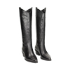 WOMEN SHOES BOOTS LEATHER NERO