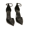 WOMEN SHOES OPEN SHANK SYNTHETIC NERO