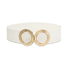 Ceinture femme blanche en raphia