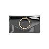 BAG POCHETTE BAG SYNTHETIC PATENT NERO