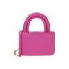 Mini bag a mano fucsia
