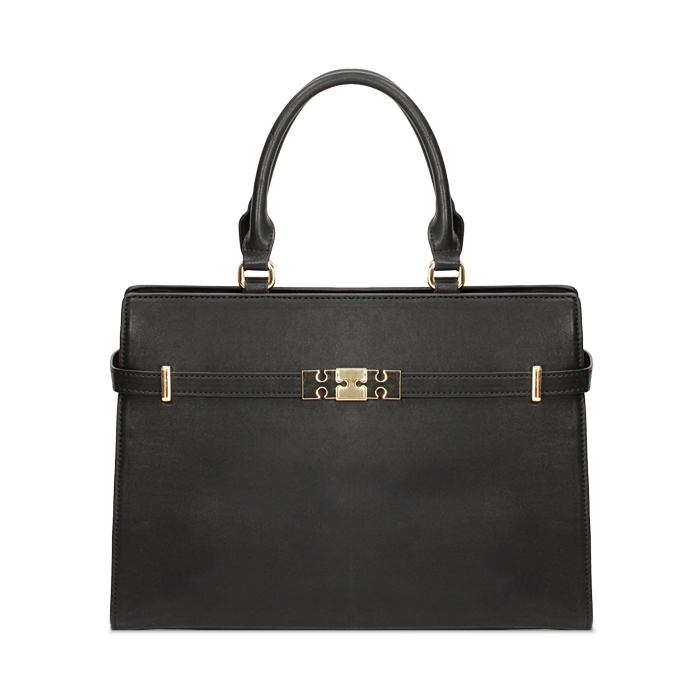 Sac &agrave; main noir au design sophistiqu&eacute;