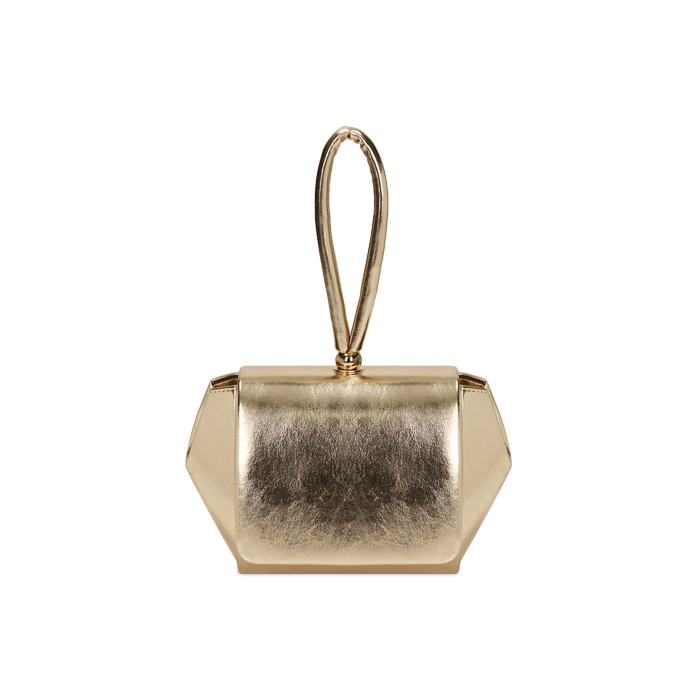 Mini bag oro laminato